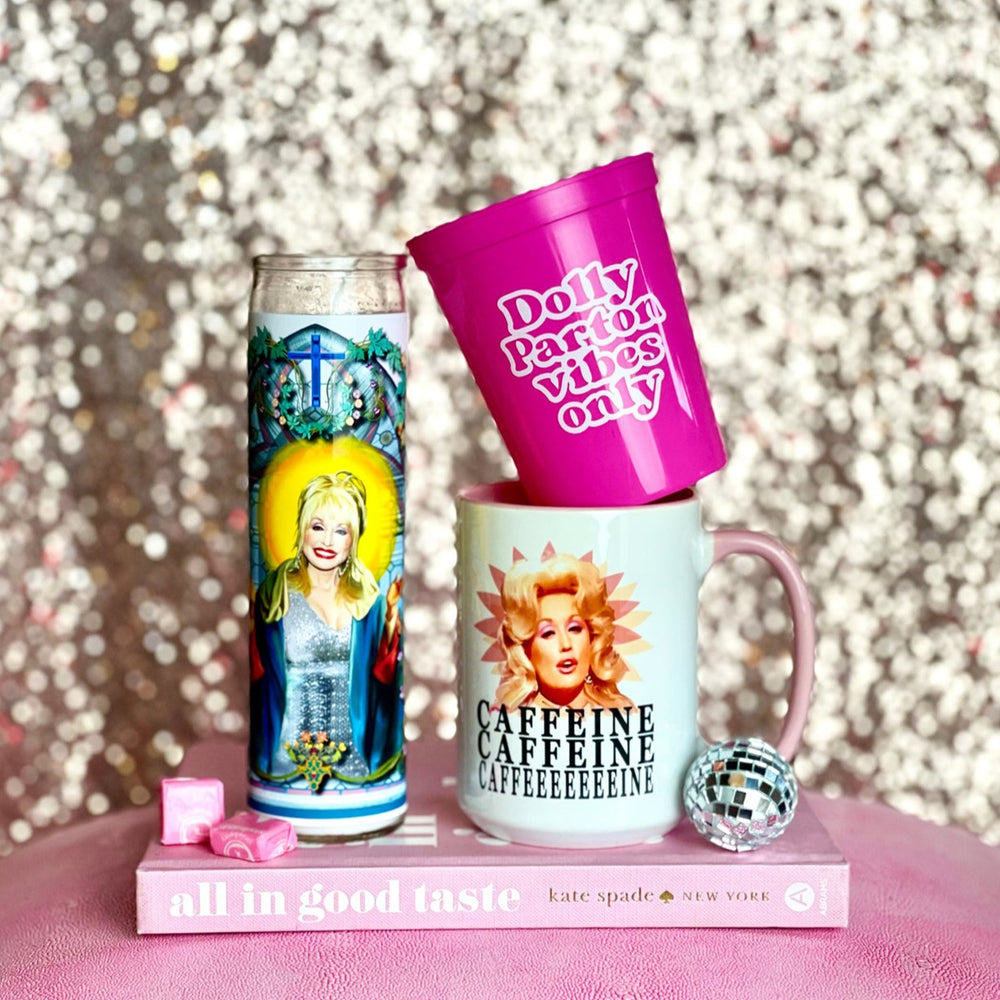 Dolly Prayer Candle